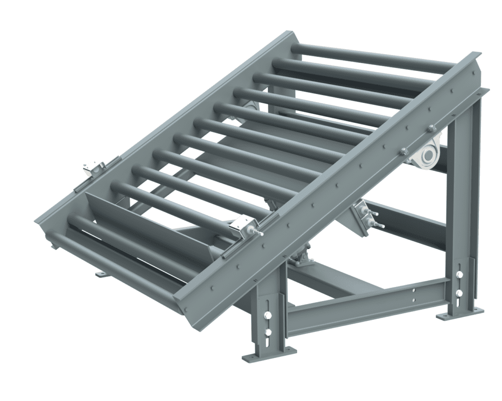 Gravity conveyor system for material handling